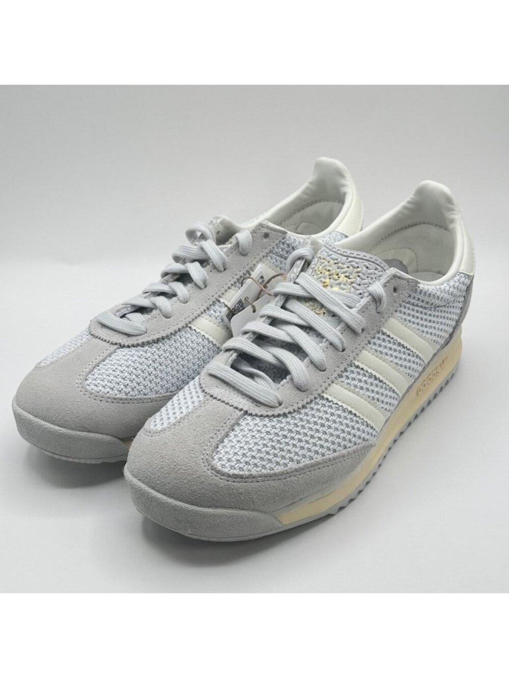 Men's Adidas SL 72 RS Sneakers Grey Knit Suede Retro Runner JR8773  Size 7.5 NEW